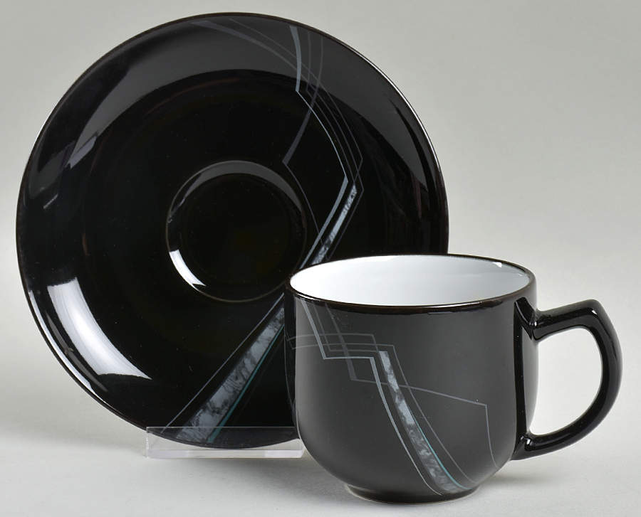 Destination Flat Cup & Saucer Set by Noritake-1