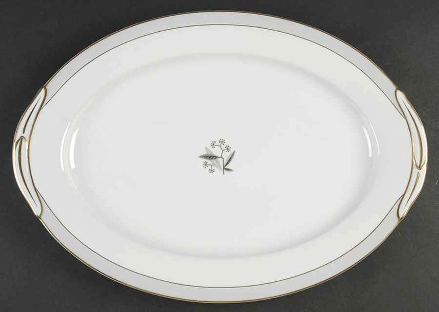 Devon (5532) 16" Oval Serving Platter by Noritake-1
