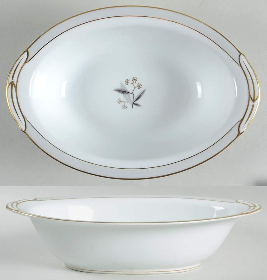 Devon (5532) 10" Oval Vegetable Bowl by Noritake-1