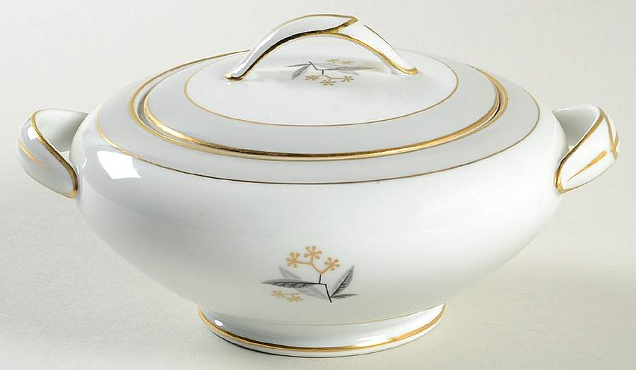 Devon (5532) Sugar Bowl & Lid by Noritake-1