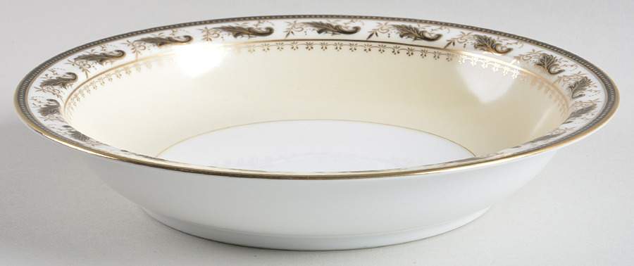Devon Black (103041) Rim Soup Bowl by Noritake-1