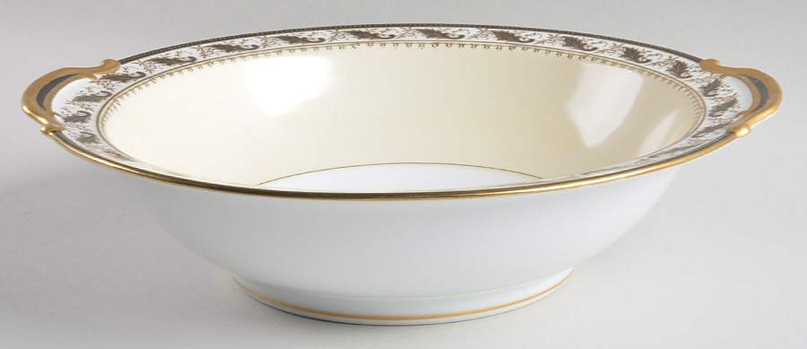 Devon Black (103041) 10" Round Vegetable Bowl by Noritake-1
