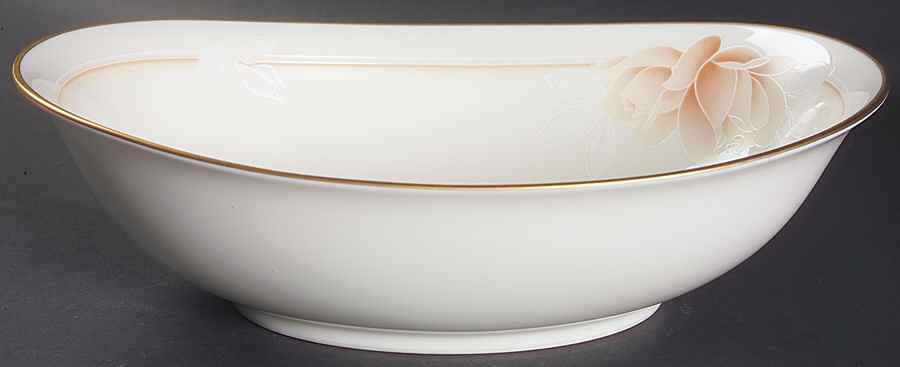 Devotion 9" Oval Vegetable Bowl by Noritake-1