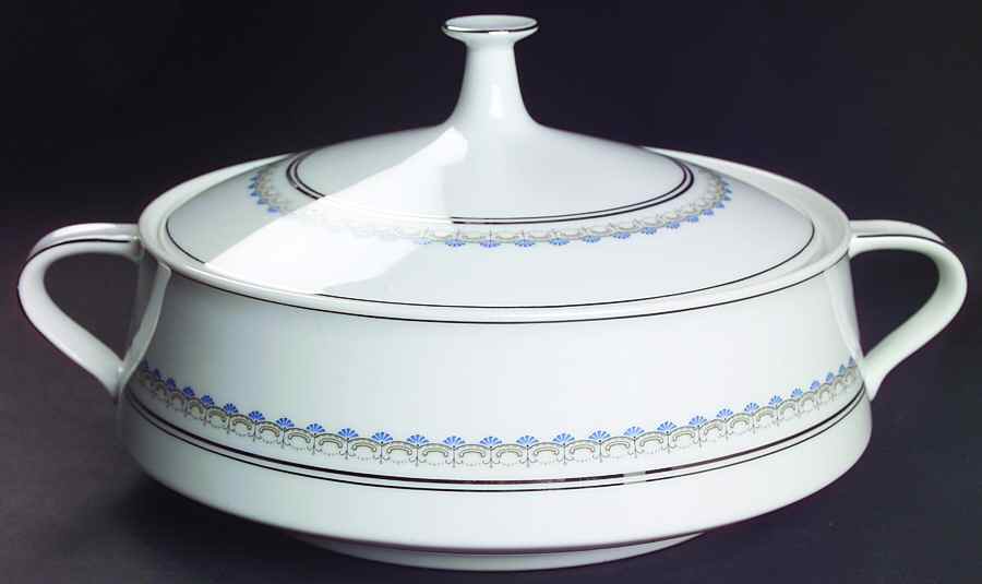 Diadem Round Covered Vegetable by Noritake-1