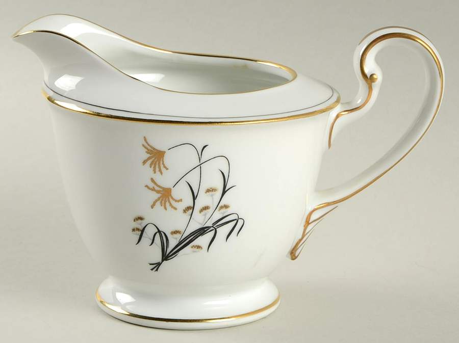 Diana (Gold Trim) Creamer by Noritake-1