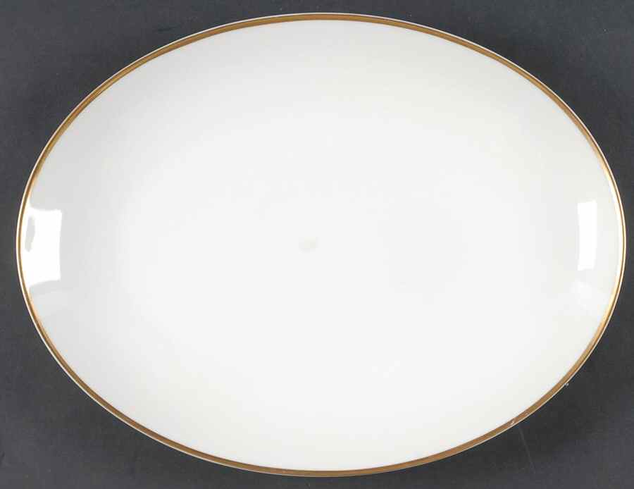Dignatio 12" Oval Serving Platter by Noritake-1