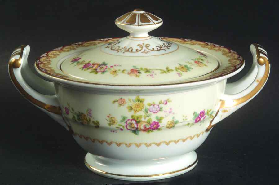 Dimity Sugar Bowl & Lid by Noritake-1