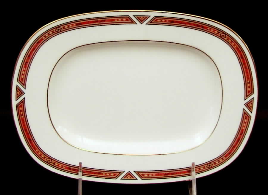 Diamond Trace Relish/Butter Tray by Noritake-1