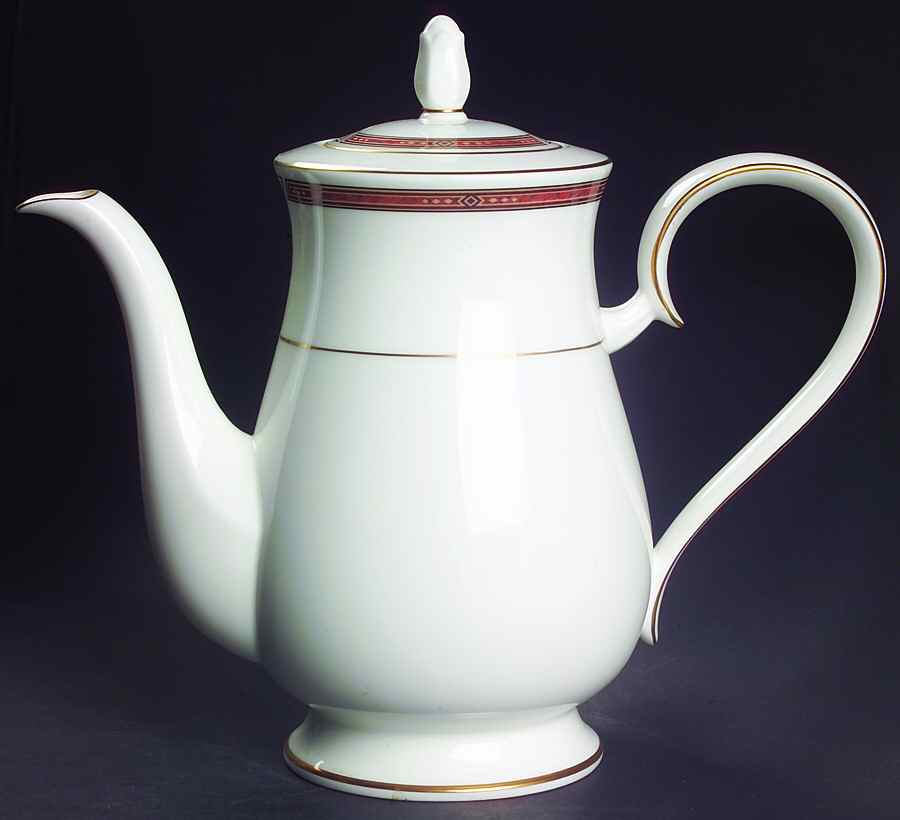 Diamond Trace Coffee Pot & Lid by Noritake-1
