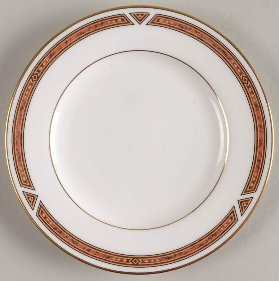 Diamond Trace Bread & Butter Plate by Noritake-1