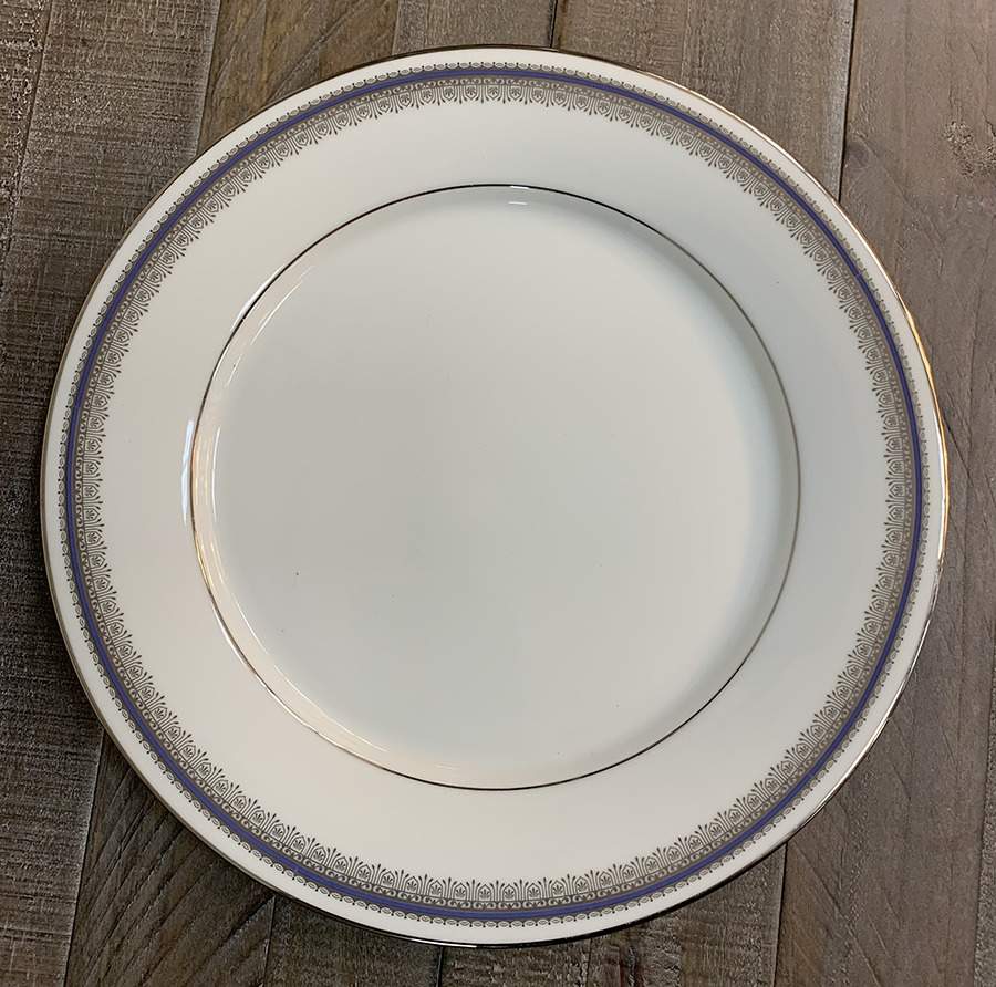 Doral Blue Dinner Plate by Noritake-1