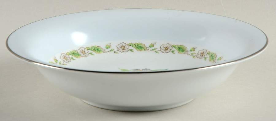 Dogwood Coupe Soup Bowl by Noritake-1