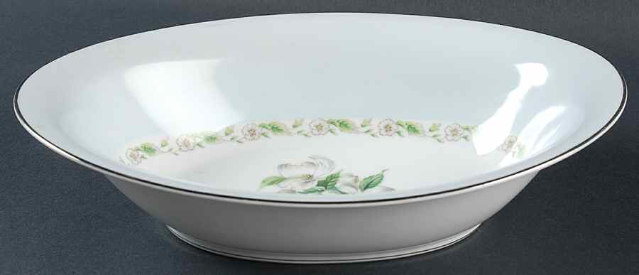 Dogwood 10" Oval Vegetable Bowl by Noritake-1