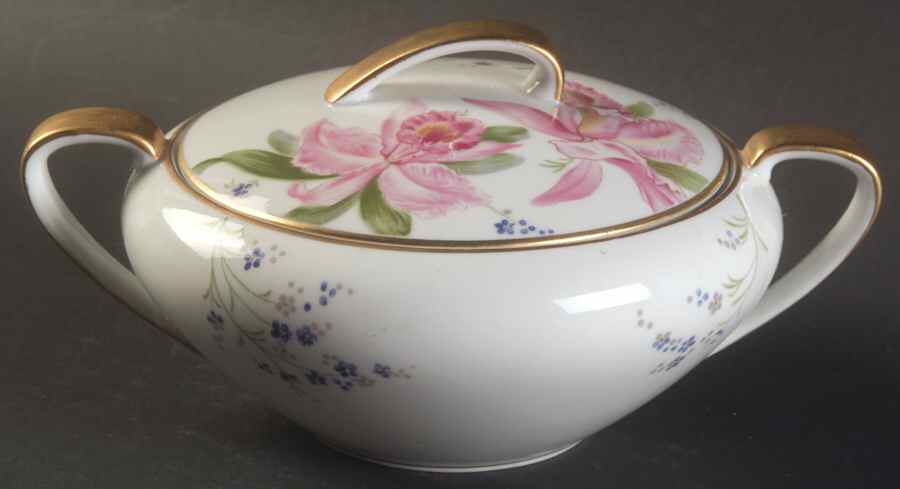 Dolores Sugar Bowl & Lid by Noritake-1