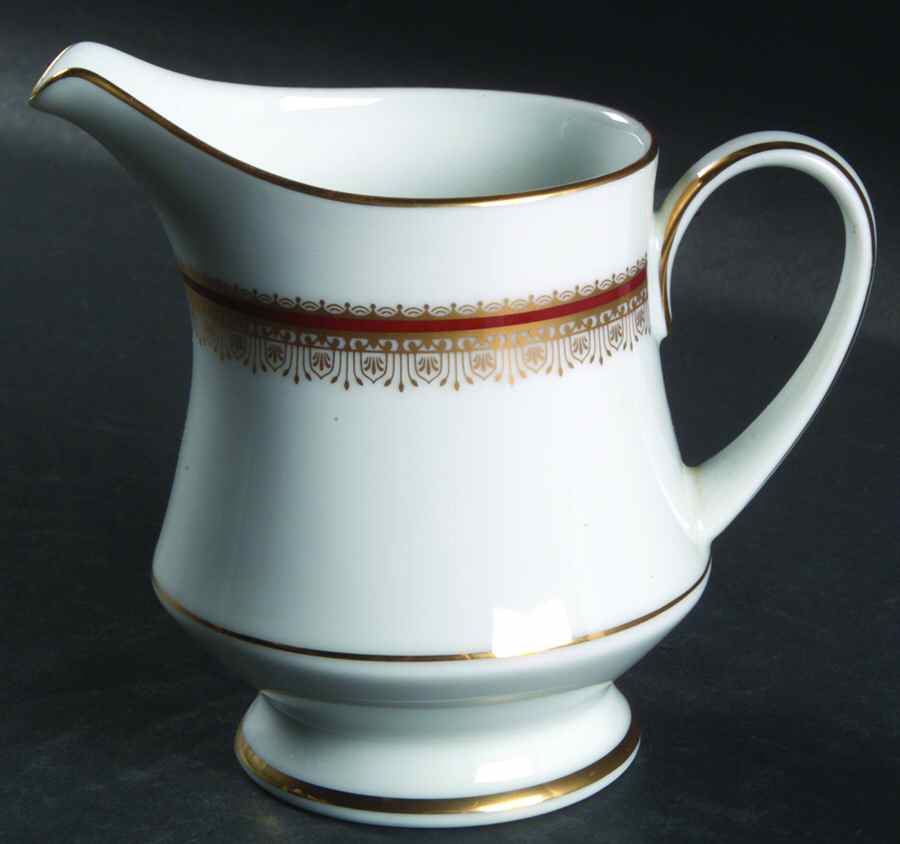 Doral Maroon Creamer by Noritake-1