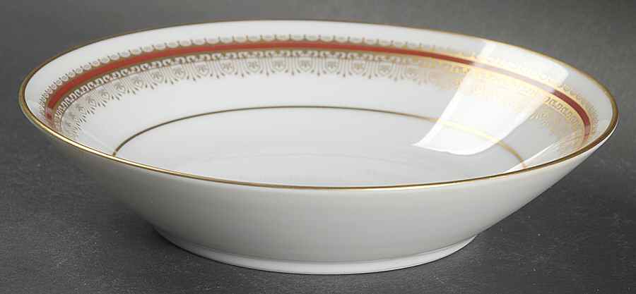 Doral Maroon Fruit/Dessert (Sauce) Bowl by Noritake-1