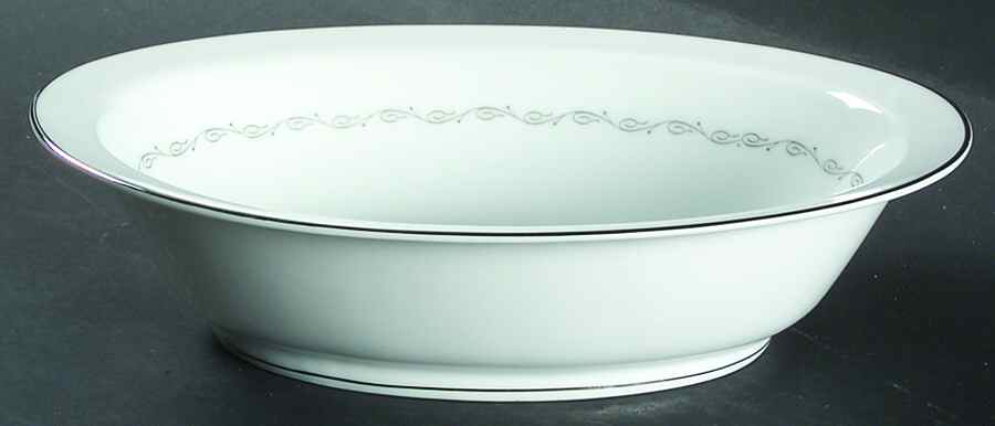 Donna 10" Oval Vegetable Bowl by Noritake-1