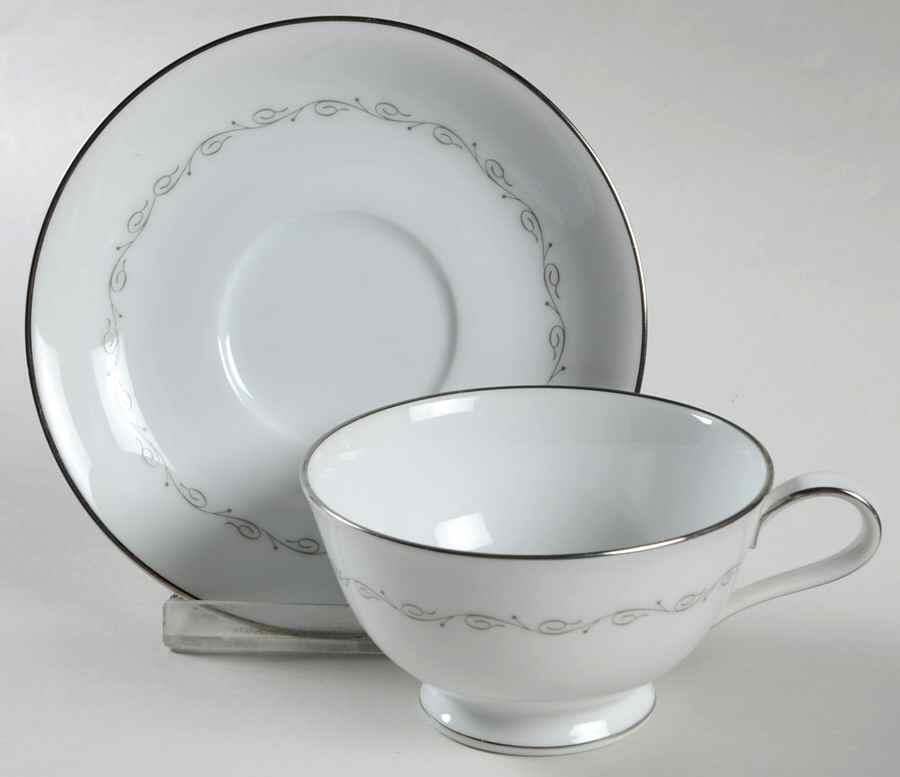 Donna Footed Cup & Saucer Set by Noritake-1