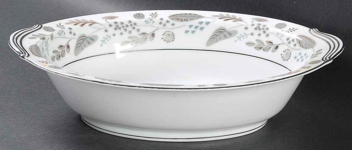 Doranne 10" Oval Vegetable Bowl by Noritake-1