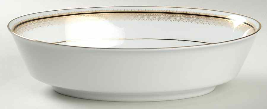 Doral 9" Oval Vegetable Bowl by Noritake-1