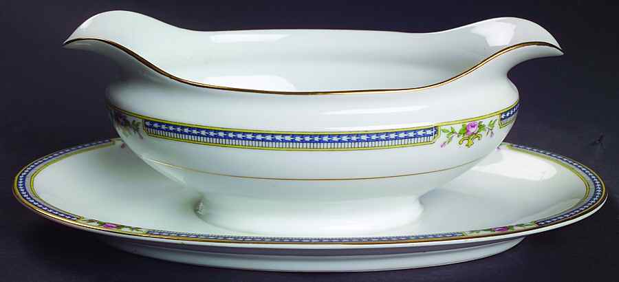 Doris Gravy Boat with Attached Underplate by Noritake-1