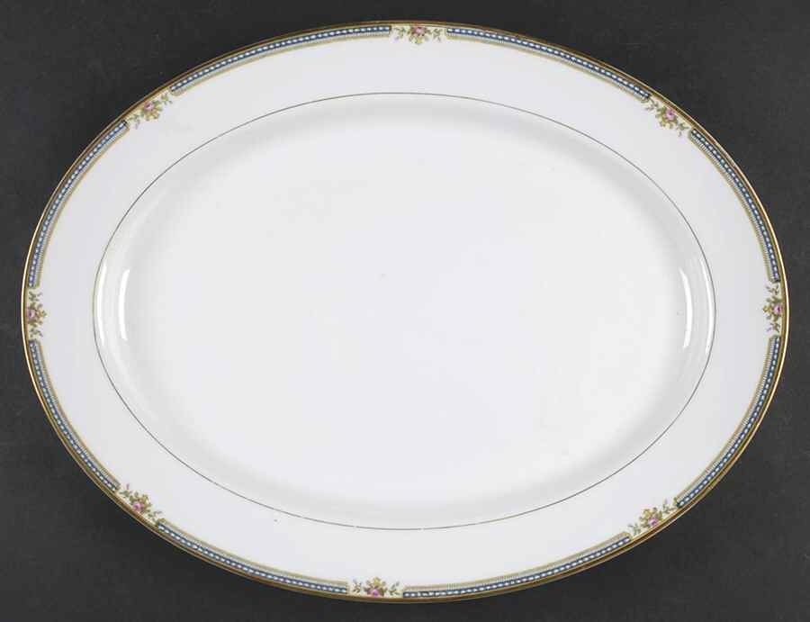 Doris 16" Oval Serving Platter by Noritake-1