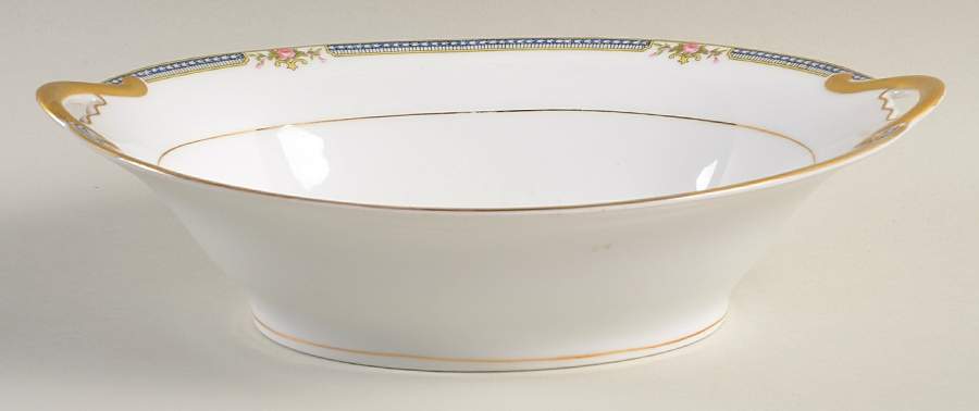 Doris 10" Oval Vegetable Bowl by Noritake-1
