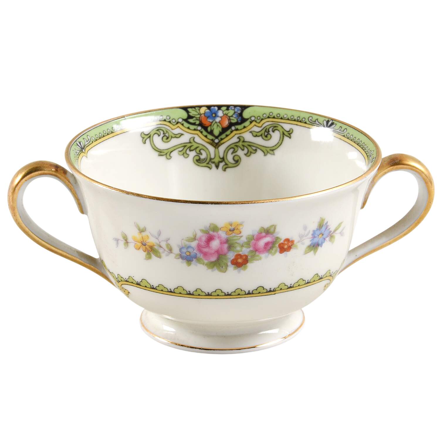 Dorian Footed Bouillon Cup by Noritake-1