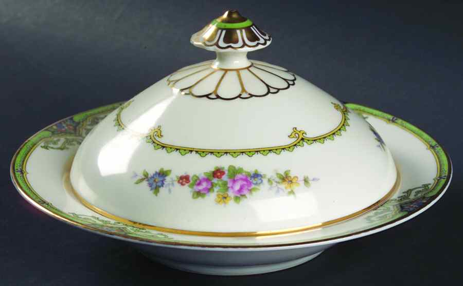 Dorian Round Covered Butter by Noritake-1