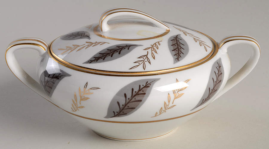 Doris Sugar Bowl & Lid by Noritake-1