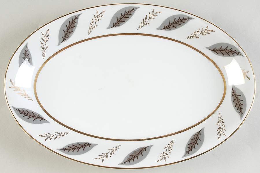 Doris 12" Oval Serving Platter by Noritake-1