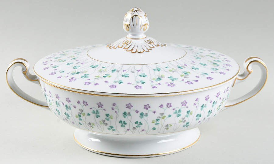 Dorothea Round Covered Vegetable by Noritake-1