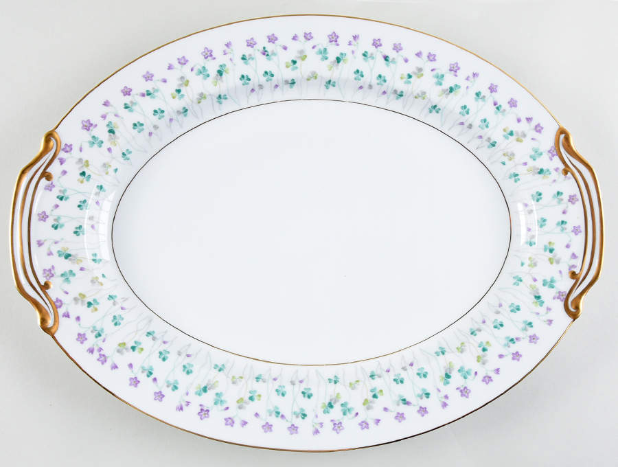 Dorothea 16" Oval Serving Platter by Noritake-1
