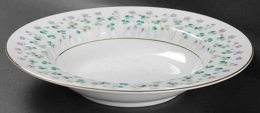 Dorothea Rim Soup Bowl by Noritake-1