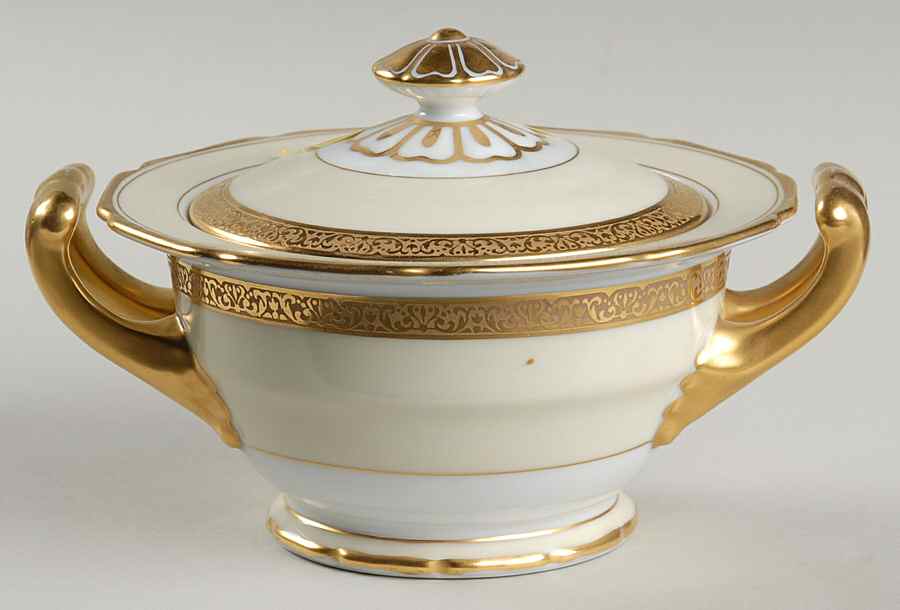 Dorsay Sugar Bowl & Lid by Noritake-1