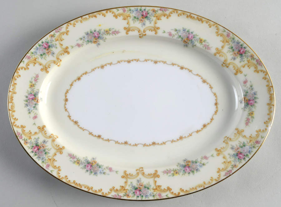Dovier 11" Oval Serving Platter by Noritake-1