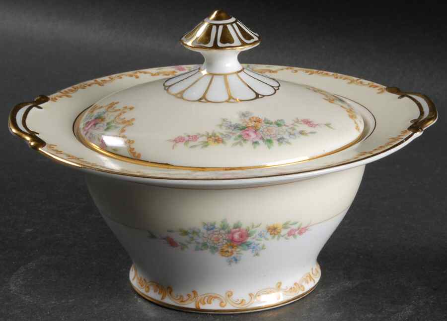 Dovier Sugar Bowl & Lid by Noritake-1