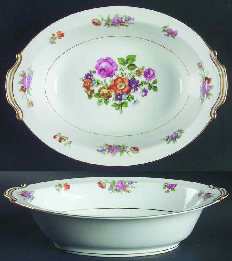 Dresala 10" Oval Vegetable Bowl by Noritake-1