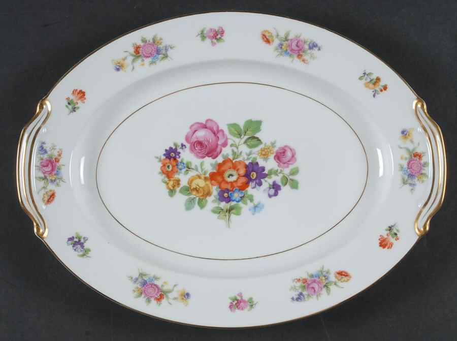 Dresala 11" Oval Serving Platter by Noritake-1