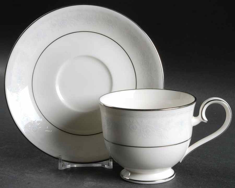Dreamspun Footed Cup & Saucer Set by Noritake-1