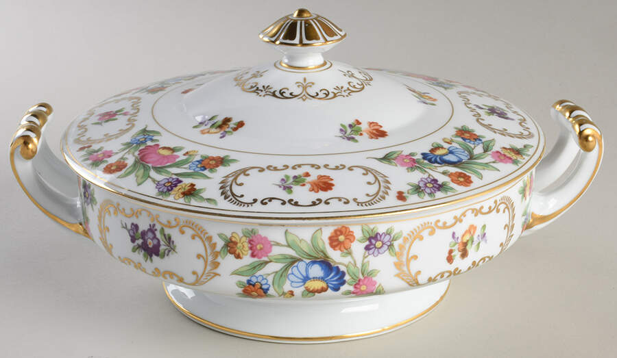 Dresalda Round Covered Vegetable by Noritake-1