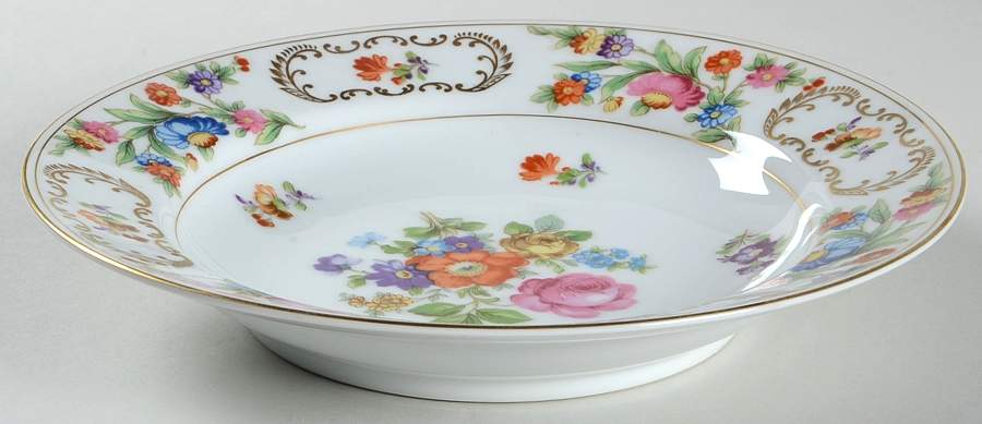 Dresalda Large Rim Soup Bowl by Noritake-1