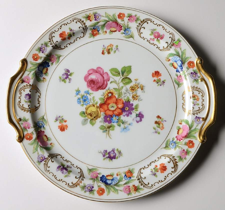 Dresalda Handled Cake Plate by Noritake-1