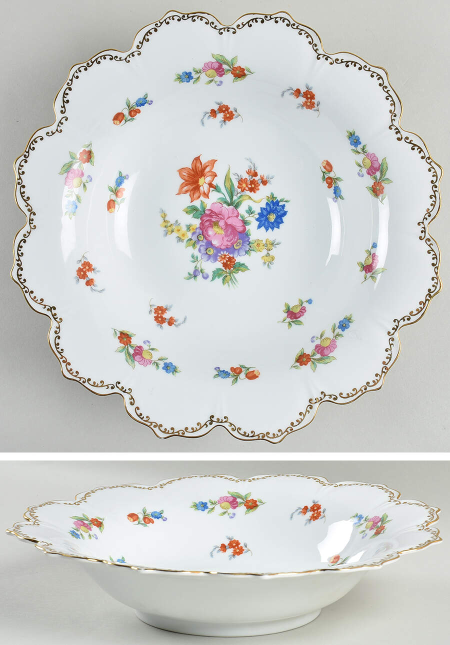 Dresdlina Large Fruit Bowl by Noritake-1
