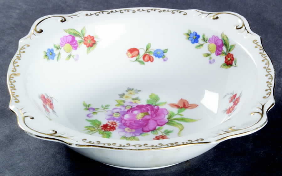 Dresdlina Square Cereal Bowl by Noritake-1