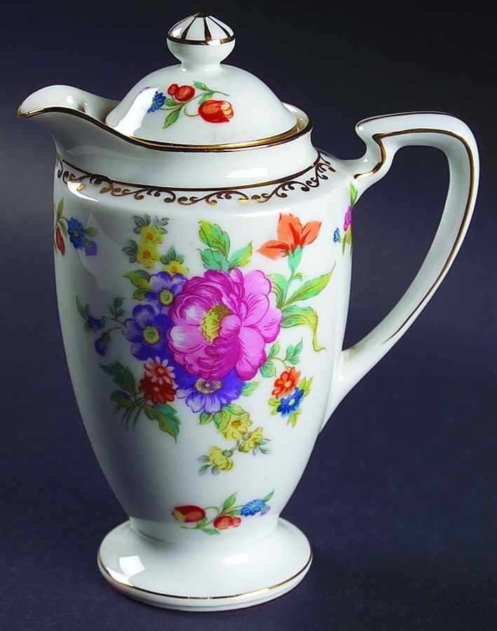 Dresdlina Large Syrup with Lid by Noritake-1