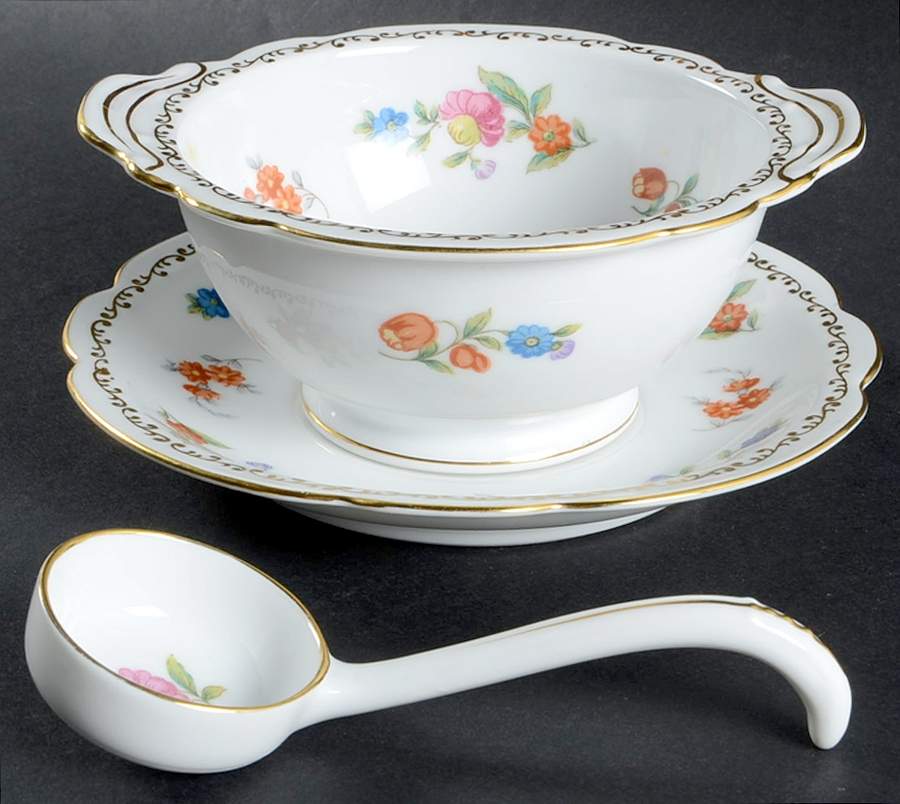 Dresdlina 3 Piece Set, Whipped Cream Set by Noritake-1