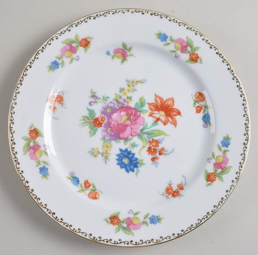 Dresdlina Luncheon Plate by Noritake-1