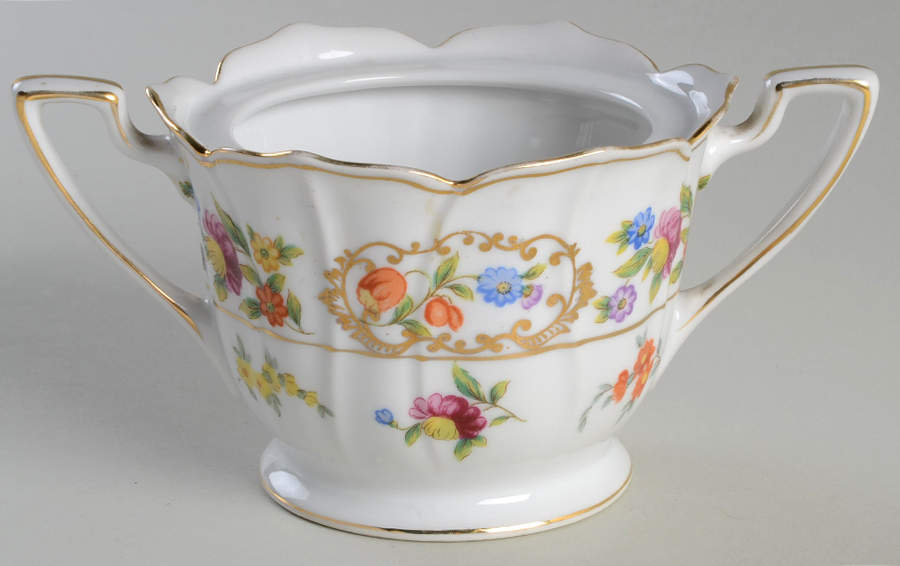 Dresdena Sugar Bowl No Lid by Noritake-1