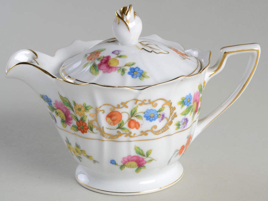 Dresdena Creamer & Lid by Noritake-1